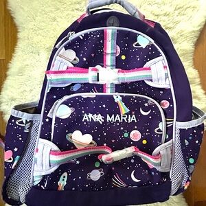 Kids Space Pottery Barn Backpack - Purple